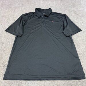 Clique Polo Men’s Gray Short Sleeve Size Large